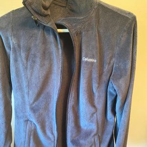Columbia Slate / Gray Blue Zip up Fleece